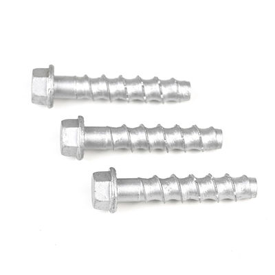 M10 65mm Metric Carbon Steel Hex Anchor Beton Bolt για ανελκυστήρα Πολυουρεθάνιο