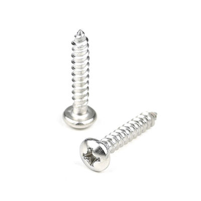 304 Ατσάλι Phillips Pan Head Sharp Point Self Drilling Tapping Screws