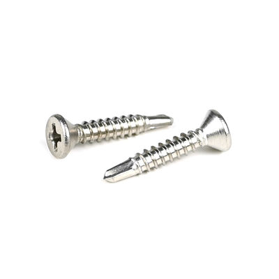 Ατσάλι Phillips Cross Recess Countersunk Flat Head Self Drilling Screw για τη στερέωση μετάλλων
