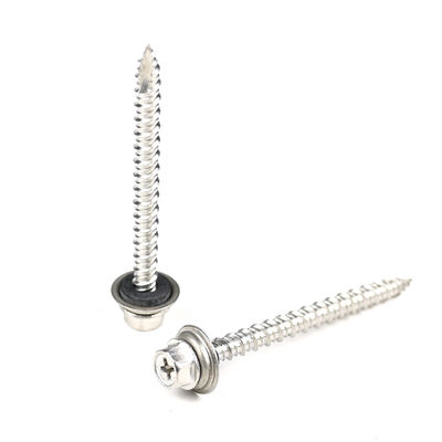 60mm ατσάλινο βιντεοκάμερα με Torx Drive και Phillips Washer Hex Head
