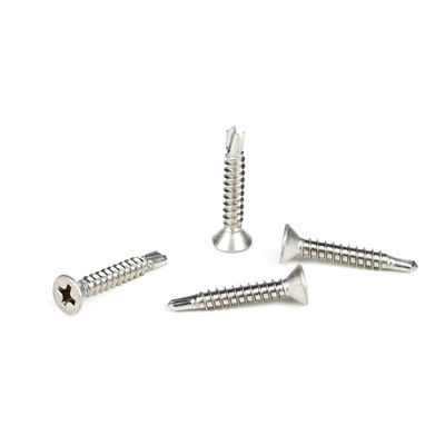 Ατσάλι Phillips Cross Recess Countersunk Flat Head Self Drilling Screw για τη στερέωση μετάλλων