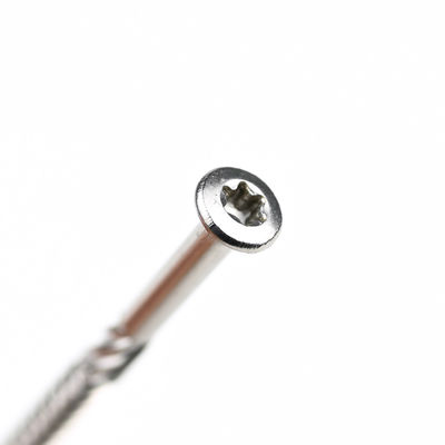 410 Στροφές ξύλου από ανοξείδωτο χάλυβα 60 mm Torx Countersunk για ξύλινη βεράντα TYPE 17