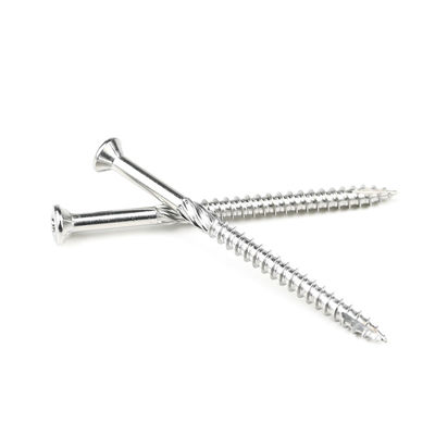 410 Στροφές ξύλου από ανοξείδωτο χάλυβα 60 mm Torx Countersunk για ξύλινη βεράντα TYPE 17