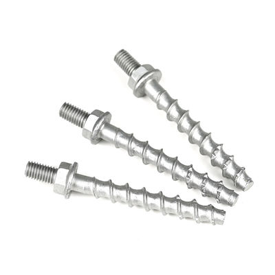 Τυποποιημένο M8 διπλού νήματος Hex Flange Head Self Tapping