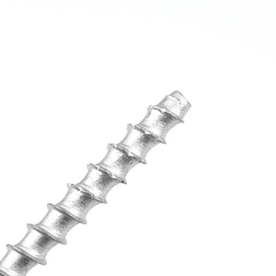 Εγκατάσταση Ατσάλι Hex Washer Head Σιδηρουργική βίδα Άγκυρα 75mm M6 Στροφές Μασονιού