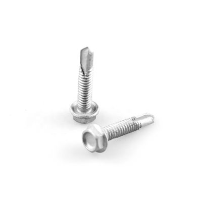 Μετρική A2 Hex Head Self Drilling Screws Σφραγιστικά για ανθεκτικά στη σκουριά εξωτερικά St4.8x25