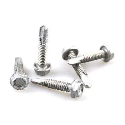 Μετρική A2 Hex Head Self Drilling Screws Σφραγιστικά για ανθεκτικά στη σκουριά εξωτερικά St4.8x25
