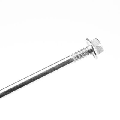 ΖΙΝΚΑΤΙΚΟ Τελειοποίηση 6.3x230mm Διπλό νήμα Phillips Cross Recess Hex Washer Αυτοτρυπτική βίδα