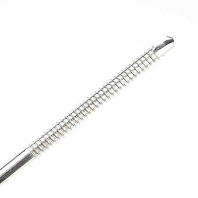 ΖΙΝΚΑΤΙΚΟ Τελειοποίηση 6.3x230mm Διπλό νήμα Phillips Cross Recess Hex Washer Αυτοτρυπτική βίδα