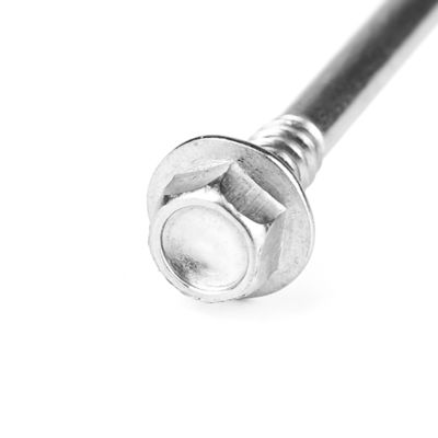 ΖΙΝΚΑΤΙΚΟ Τελειοποίηση 6.3x230mm Διπλό νήμα Phillips Cross Recess Hex Washer Αυτοτρυπτική βίδα