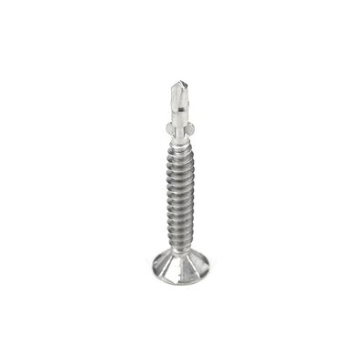 Μετρικό DIN Standard Tek 5 Carbon Steel Truss Head Phillips με πτέρυγα αυτοτρυπών βιδών προσαρμοσμένα