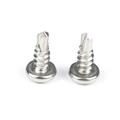 Προσαρμοσμένη υποστήριξη Μαύρο Phillips Cross Recessed Pan Head Sus 304 Αυτοτρυπτικές βίδες 3,5x10mm