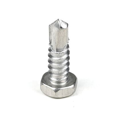 Torx από ανοξείδωτο χάλυβα με εσοχές Hex Head Self Drilling Screw Sus410 Parafuso Auto Brocante