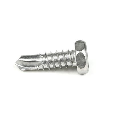 Torx από ανοξείδωτο χάλυβα με εσοχές Hex Head Self Drilling Screw Sus410 Parafuso Auto Brocante