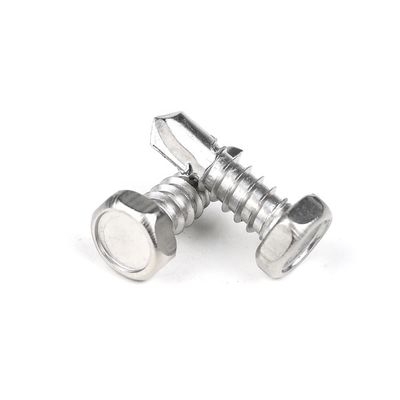 Torx από ανοξείδωτο χάλυβα με εσοχές Hex Head Self Drilling Screw Sus410 Parafuso Auto Brocante
