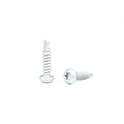 Δυομεταλλικός ανοξείδωτος χάλυβας 304 Torx Pan Head Self Drilling Screws Αδιάβροχη βίδα