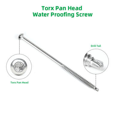 Ζήνθιο από ανοξείδωτο χάλυβα Torx Pan Head Self Drilling Screws Parafusos Inox Parafuso Auto Atarraxante HEX