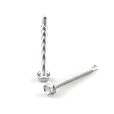 Ράσπερτ Τελεία από ανοξείδωτο χάλυβα Hex Head Self Drilling Screws για ηλεκτρικές συσκευές