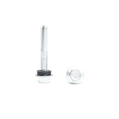 Ράσπερτ Φινίρισμα από ανοξείδωτο χάλυβα Hex Flange Head Self Tapping Screw SUS410