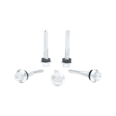 Ράσπερτ Φινίρισμα από ανοξείδωτο χάλυβα Hex Flange Head Self Tapping Screw SUS410