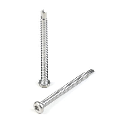 6.3 X75mm Ζινκωτές αυτοτρυπτικές βίδες από ανοξείδωτο χάλυβα για ηλεκτρικές συσκευές