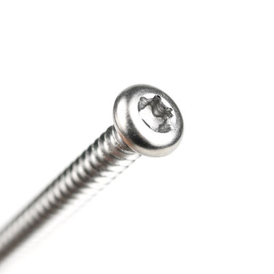 6.3 X75mm Ζινκωτές αυτοτρυπτικές βίδες από ανοξείδωτο χάλυβα για ηλεκτρικές συσκευές