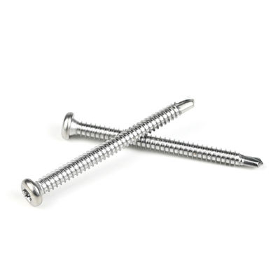 6.3 X75mm Ζινκωτές αυτοτρυπτικές βίδες από ανοξείδωτο χάλυβα για ηλεκτρικές συσκευές