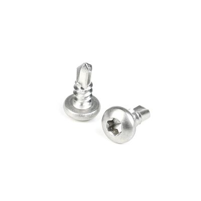 Ανώτερος SUS410 από ανοξείδωτο χάλυβα 4.8x13mm Pan Head Self Drilling Screw Torx Head Screws