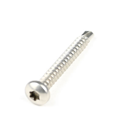 Ατσάλι από ανοξείδωτο χάλυβα Torx Pan Head Ss304 Self Tapping Dovetail Screw για ανθεκτικό φινίρισμα