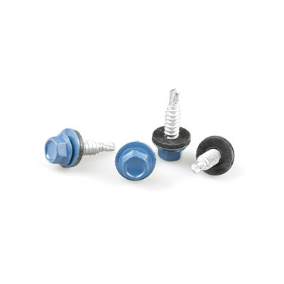 Ράσπερτ Φινίρισμα 4.8mm Hex Κεφαλή πλυντηρίου από ανοξείδωτο χάλυβα με συνδεδεμένο πλυντήριο προσαρμοσμένο