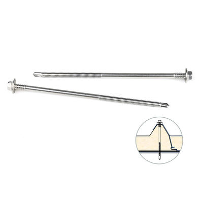 Μετρικές αυτοτρυπτικές βίδες 5.5x140mm Η τέλεια εφαρμογή για το ταβάνι Rockwool Sandwich Panel