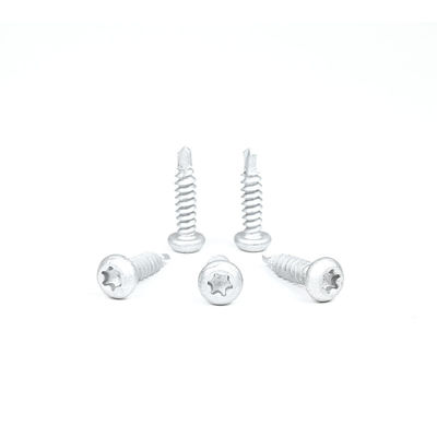 Ζυγγαλισμένο από κράμα ψευδαργύρου Self Tapping Screw 6.3x25 Για οροφική μεμβράνη και όρος πληρωμής T / T