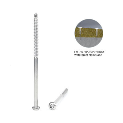 6.3 x 125mm αυτοτρυπτική βίδα Ιδανική για εγκατάσταση μεμβράνης οροφής PVC/TPO/EPDM