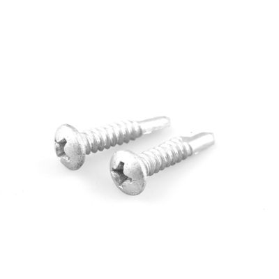 Ζυγός κράμα επικαλυμμένο 5.5x25 Phillips Pan Head Bimetal οροφή βίδα για οροφή γωνιακή στήριξη