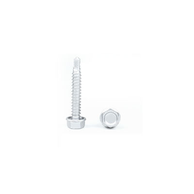 6.3x38 Bimetal Hex Flange Coated Tornillos για οροφές από μεταλλικό χάλυβα