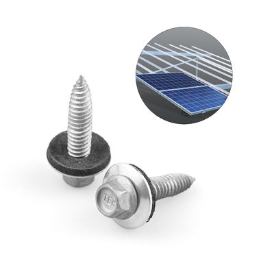 Σύστημα μέτρησης INCH 6x25 Hex Flange Self Tapping Screw για ηλιακά στερεόσημα